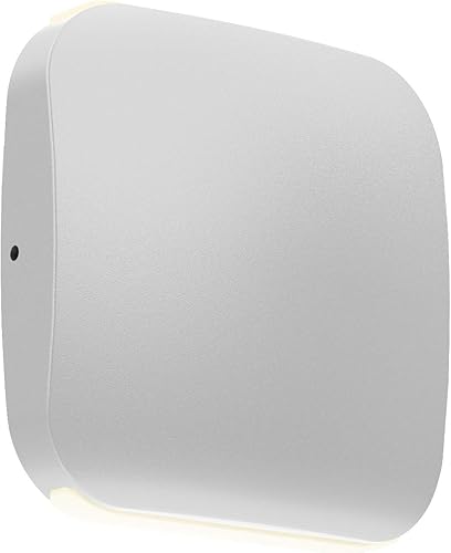 Miniatura 3 de DALS Lighting LEDWALL005D-BK Lámpara de pared LED en forma de X para interiores y exteriores, color negro