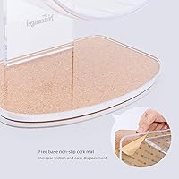 Vista 7 de Niteangel Ruedas de ejercicio súper silenciosas para hámster: ruedas giratorias silenciosas para hámster con soporte ajustable para hámsters, jerbos