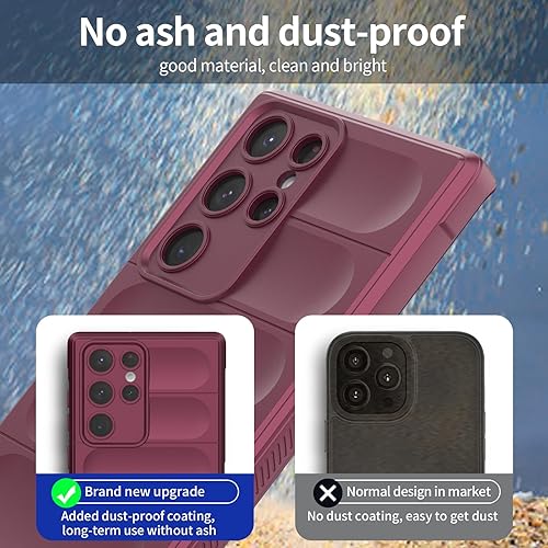 Miniatura 7 de BIBERCAS Funda a prueba de golpes para Samsung Galaxy S22 Ultra 5G funda de silicona S22 Ultra con protección de cámara militar anticaídas forro de