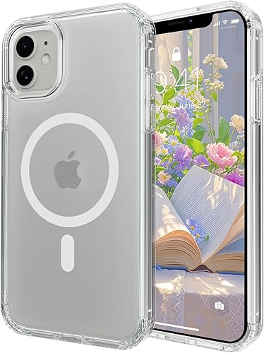 EUMADOVE Magnetic iPhone 11 case,Compatible with Magsafe, Military-Grade Protect