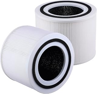 Pet Air Purifier replacement filter for Levoit Core 300 and Core 300S VortexAir Air Purifier, H13 true hepa filter Core 300-RF 2 Pack