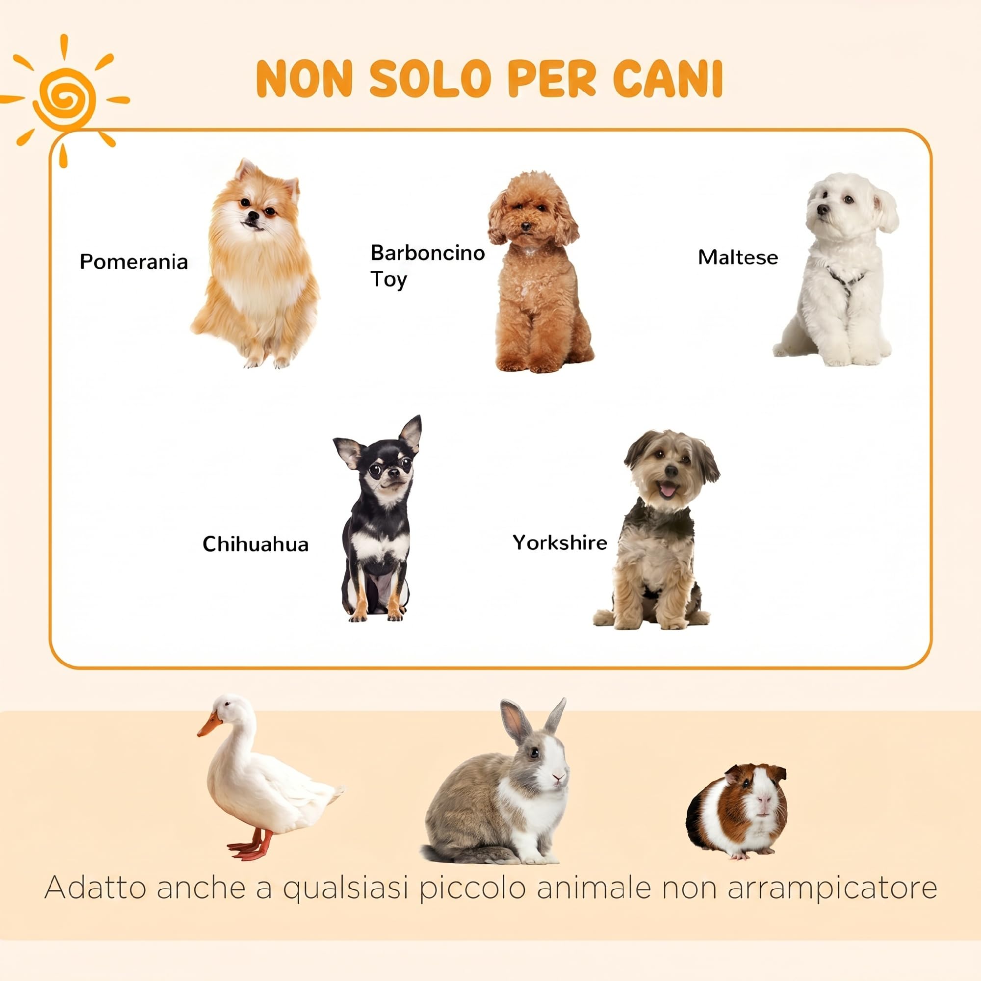 PawHut Recinto per Cani da Esterno e Interno, Recinzione Box per Cani e Cuccioli con 8 Pannelli a Rete e Porta 61 x 61cm, Nero