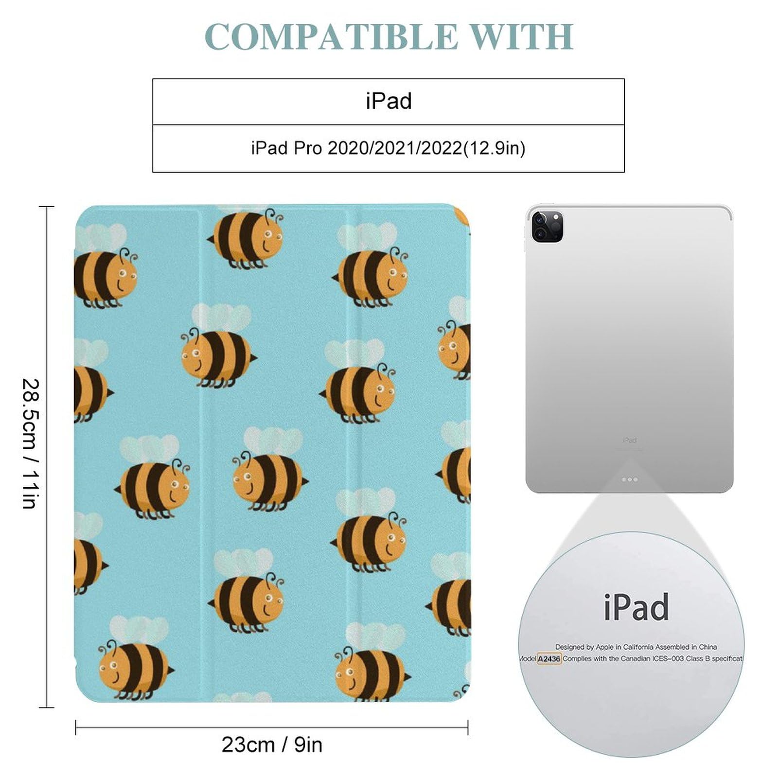 Amazon.co.jp: IPad Pro 2020/2021/2022（12.9in） 兼用ケース 保護