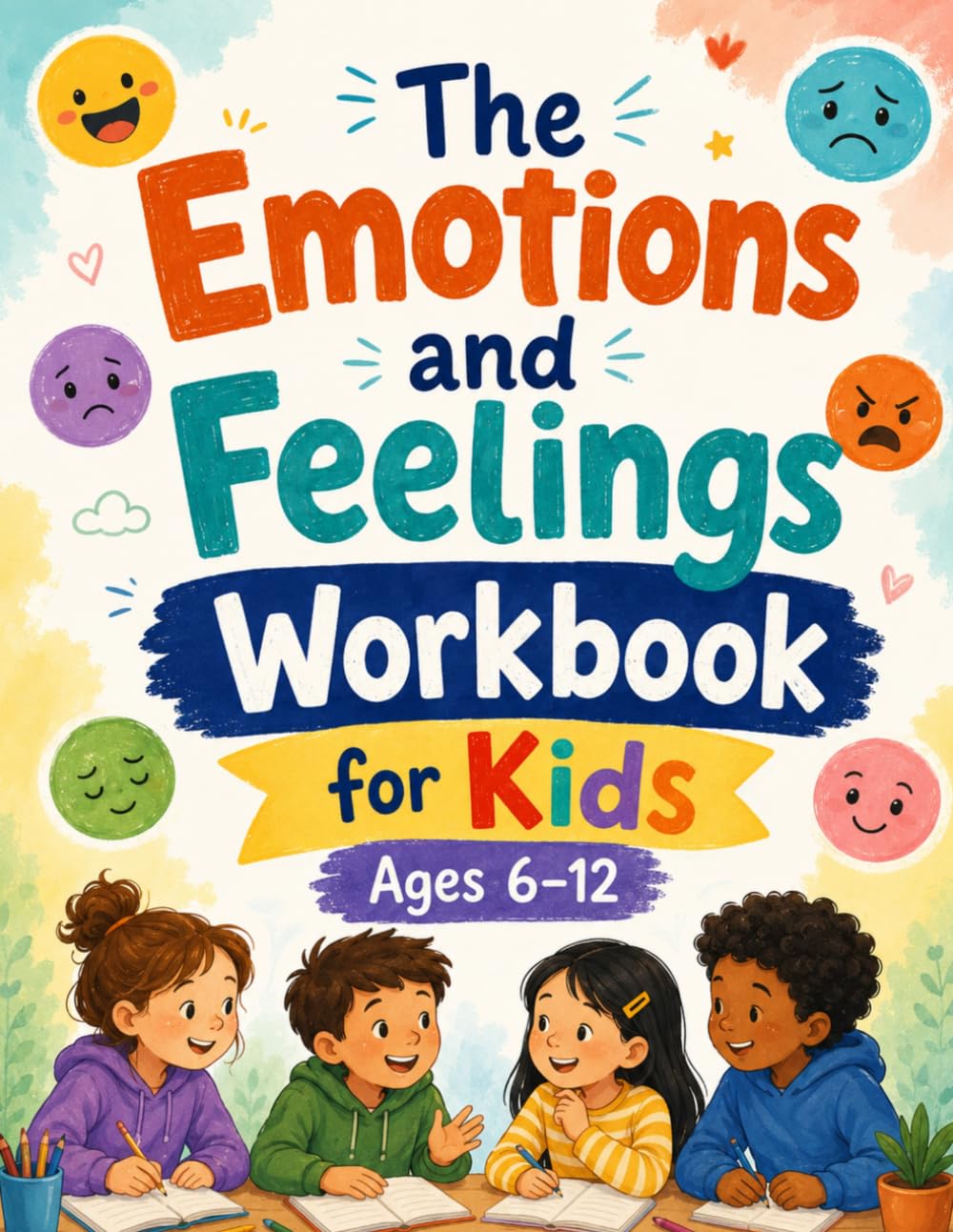 The Emotions and Feelings Workbook for Kids: Activities and Prompts for Ages 6–12 to Recognize Emotions, Build Coping Skills, and Strengthen Emotional Intelligence