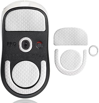 PTFE Mouse Skates for Logitech G PRO X Superlight 2 / G PRO X Superlight 2 SE/G PRO X2 Superstrike, Ultra-Smooth Rounded Edge Gaming Mouse Feet Replacement, White with Cleaning Tools