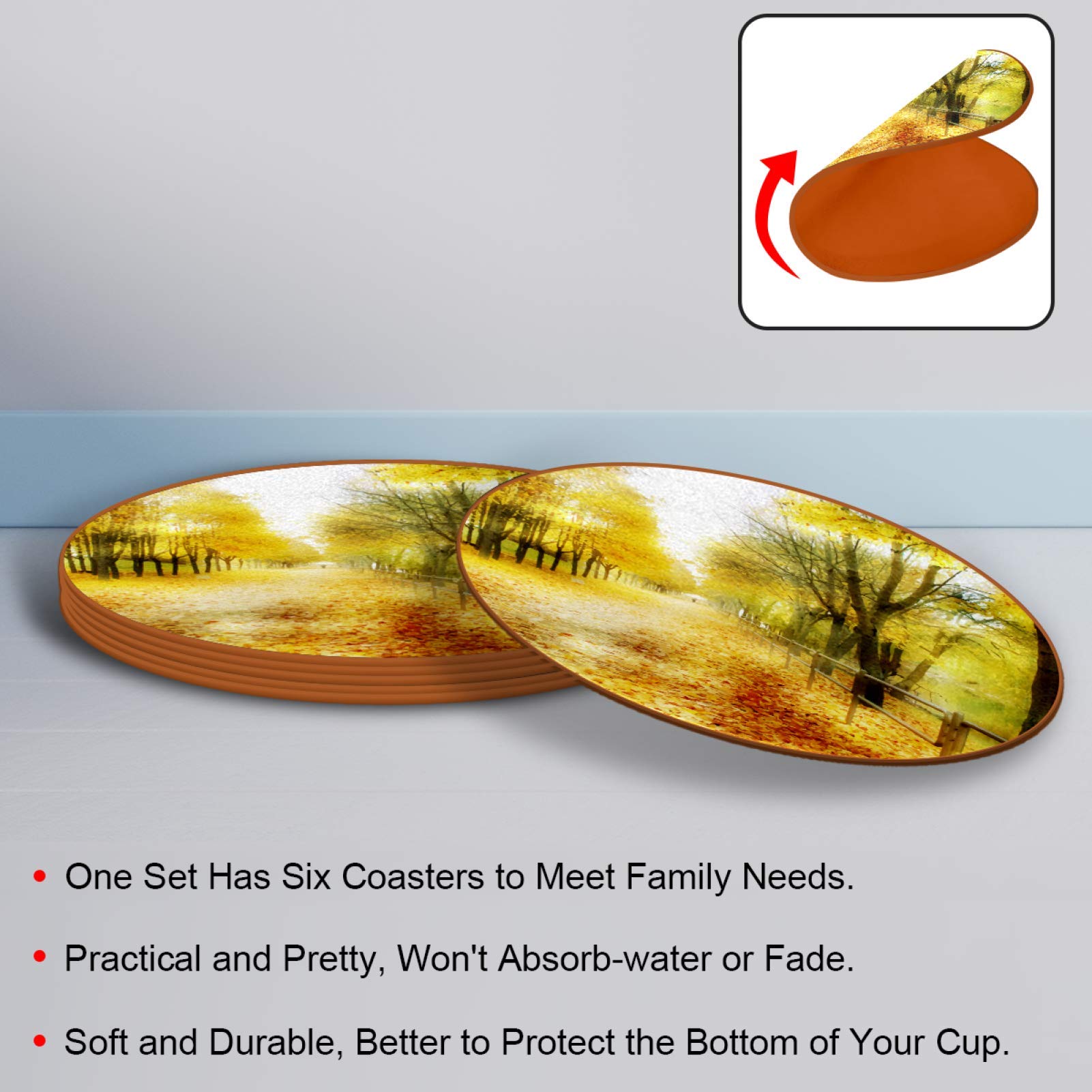 Set 4 Sottobicchieri Bersaglio In Silicone E ABS – Design Creativo Per Bar, Casa E Ufficio - 3