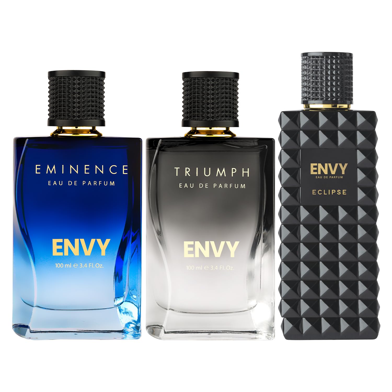 Envy Eclipse, Eminence & Triumph Perfume For Men, 100 ML Each, Pack of 3 |Long Lasting Fragrance-picture-12
