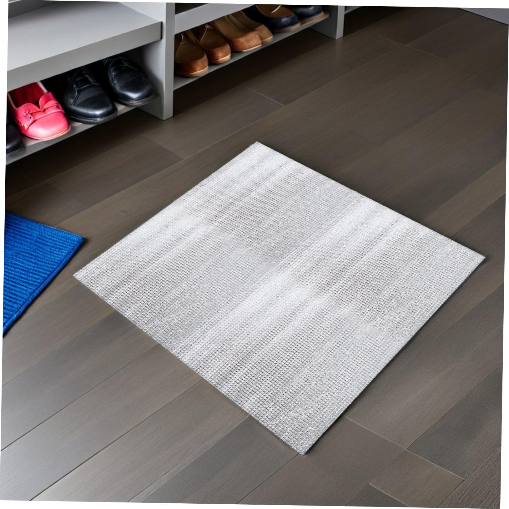 2 Set Copertura Isolante per Ventilazione Soffitta Protezione Termica per Ventilatore da Soffitta Copri Ventilazione Resistente e Facile da Installare Argento