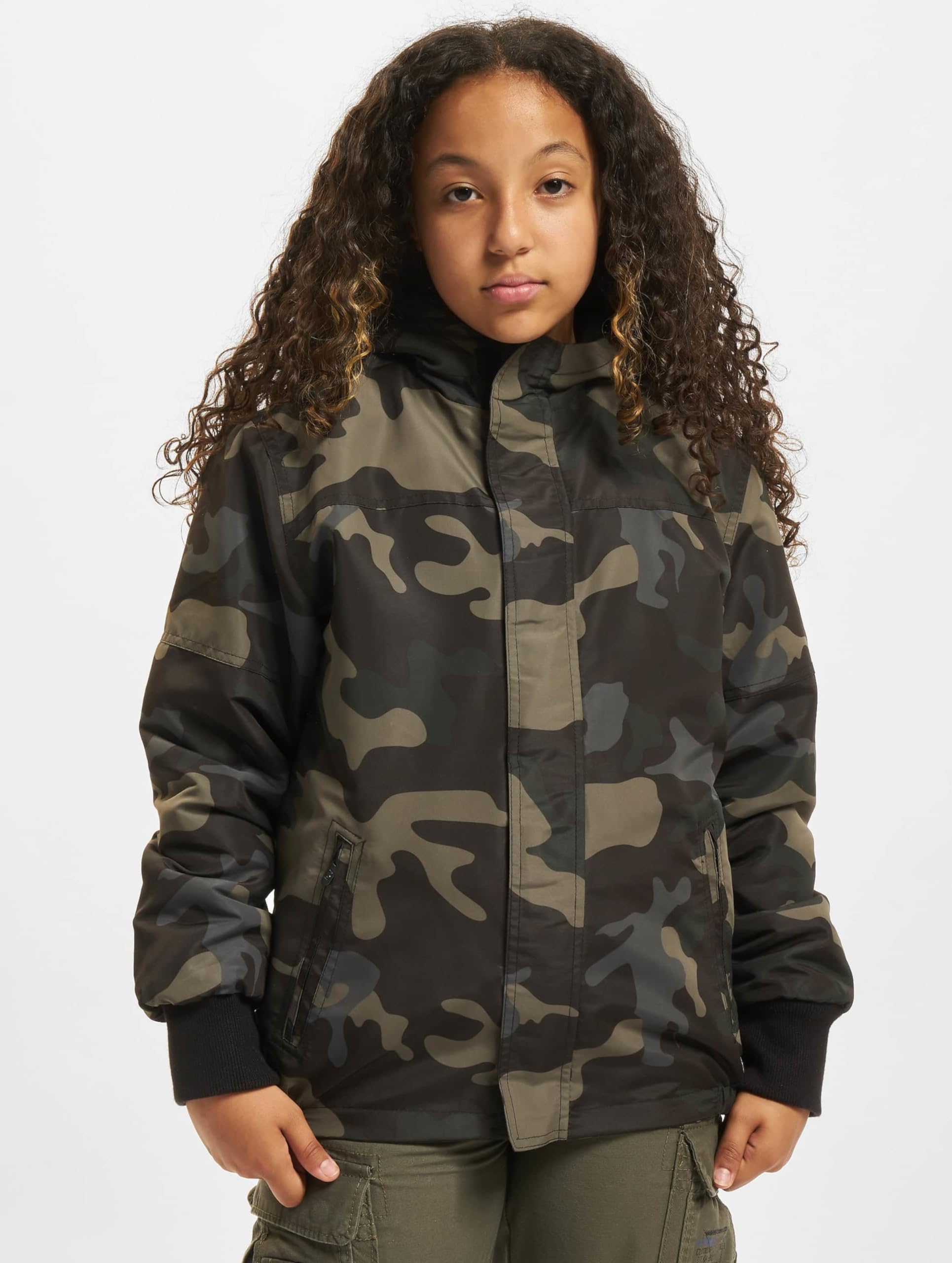 Brandit Cortavientos Para Niños Con Cremallera Frontal Cortavientos Unisex niños