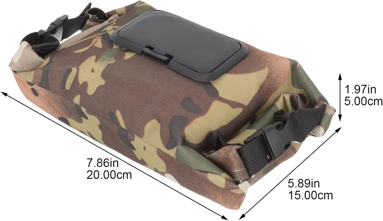 Camping Tissue Box Canvas Holder for Outdoor Use Portable Wet Wipe Storage Bag Wear-Resistant Napkin Container for Picnic and Hiking Lightweight and Tissue Case