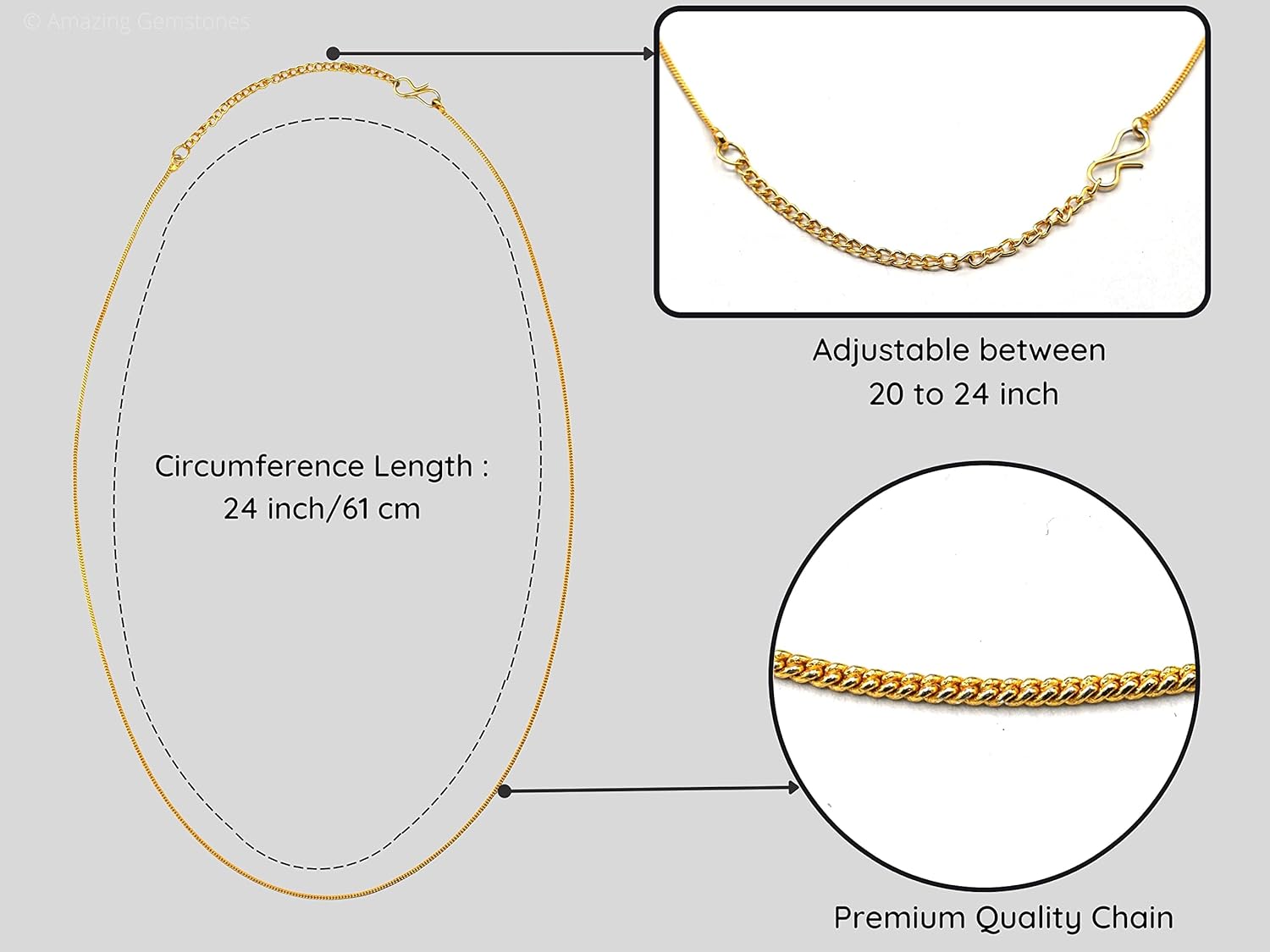 Amazing Gemstone Raw Crystal Necklace for Women - Premium Raw Healing Crystals for Gifts for Mom, Mothers, Teen Girls and Girlfriend - Image 7