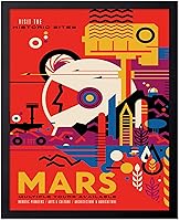 Vista 37 de Poster Master Póster celestial – Impresión del mapa de las estrellas – Regalo para astronomía, fanáticos lunares – Arte vintage para el hogar