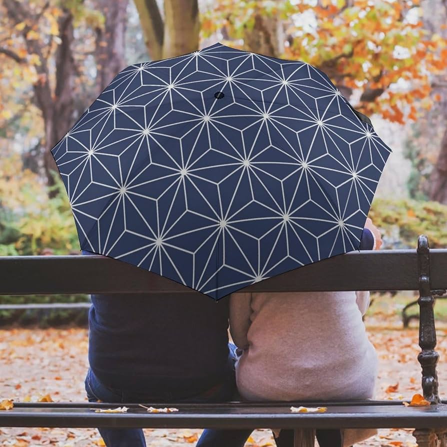 麻の葉柄　日傘 日本の伝統柄の日傘 麻の葉柄 傘・日傘 Kawamichi-oita 通販 17915314