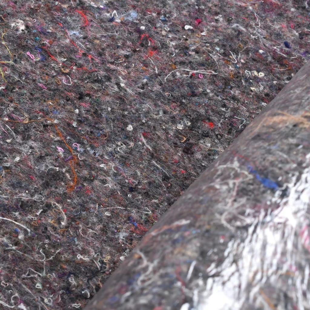 Homgoday Telo Protettivo per Pittori Antiscivolo 50 m 180 g/m² Grigio, Mobili da Interni per Soggiorno Ufficio Camera da Letto