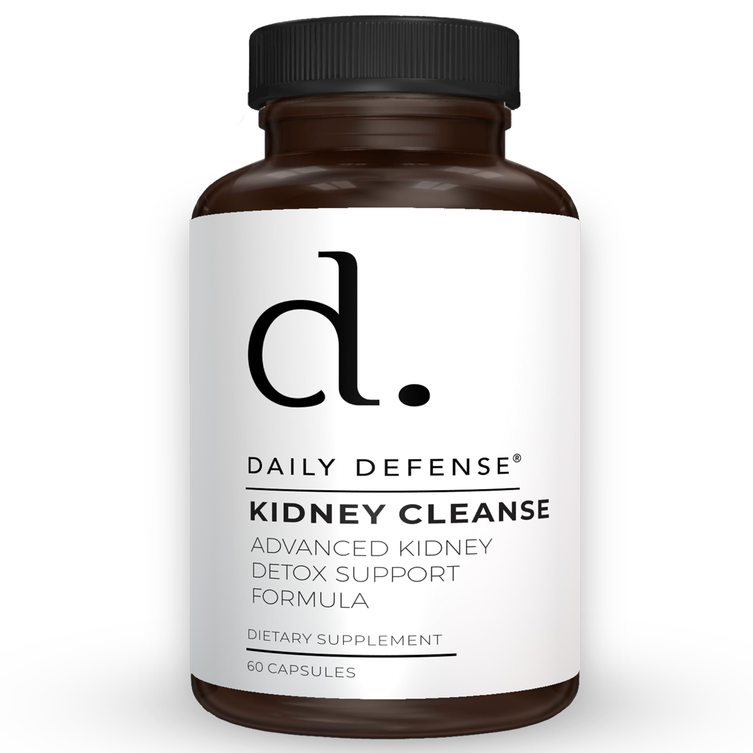 Kidney Defense Supplement - Kidney Cleanse & Detox Vitamins with Chanca Piedra, Astragalus Root, Cranberry Extract, Stinging Nettle Leaf, Horsetail Powder, Juniper Berry & More - 60 Caps