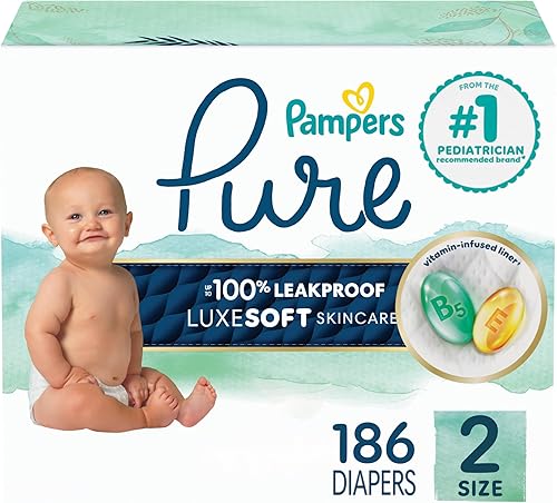 Vista 68 de Pampers Pure Protection - Pañales prémium desechables e hipoalergénicos para bebé, talla 3, 66