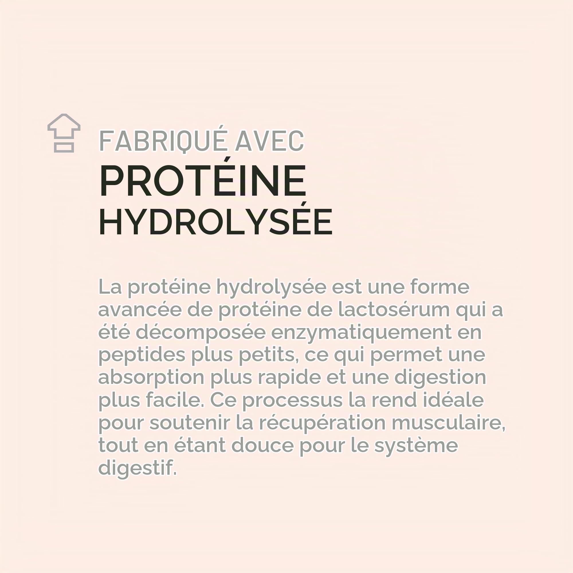 Beverly HYDRO PROTEIN - Protéine de Lactosérum Hydrolysées avec Digezyme et Tolerase - 1 kg - 29 g Protéin par portion - 28 portions - Excellente digestibilité - Saveur Biscuits au chocolat