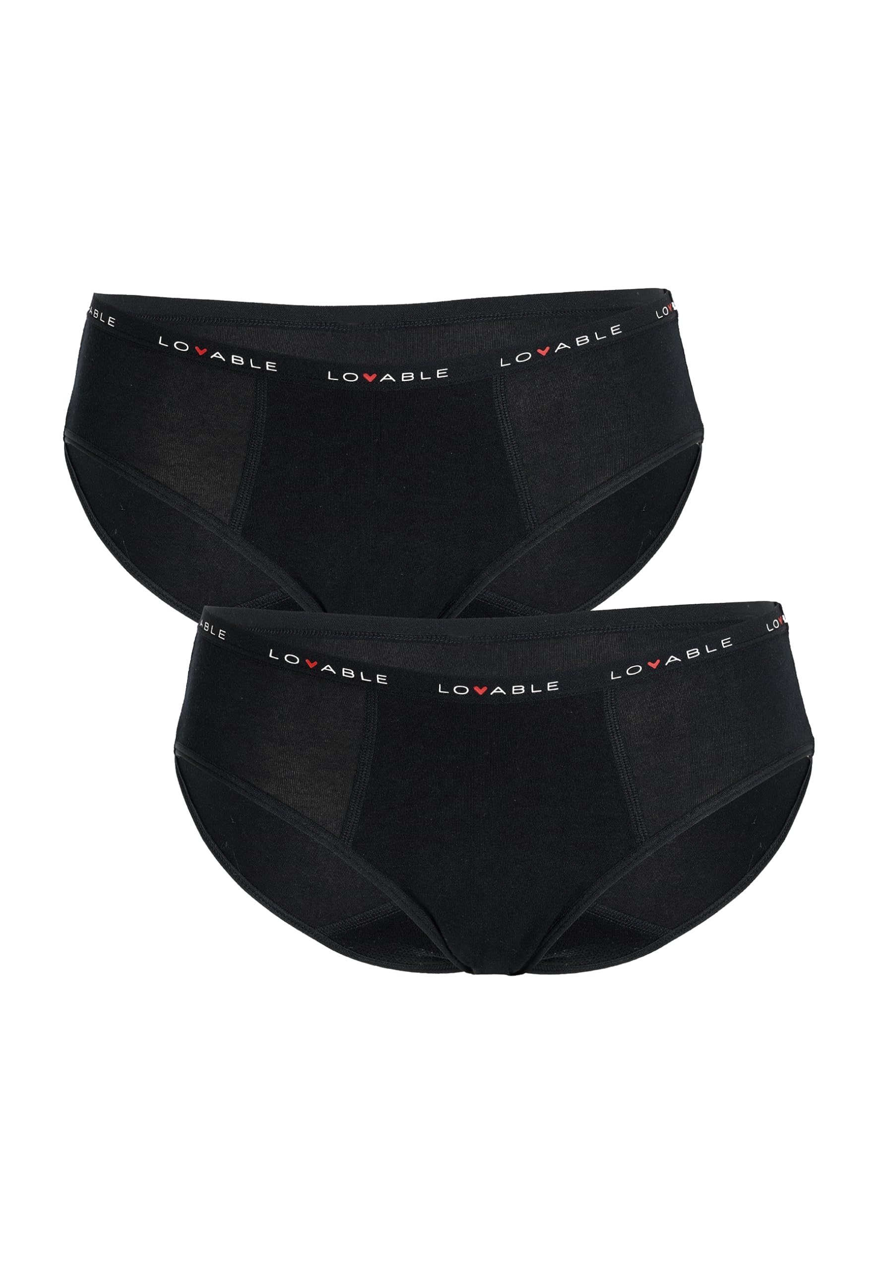 Lovable Slip da Ciclo Mestruale Flusso Medio My First Period Panties Bi-pack Bambine e ragazze x2