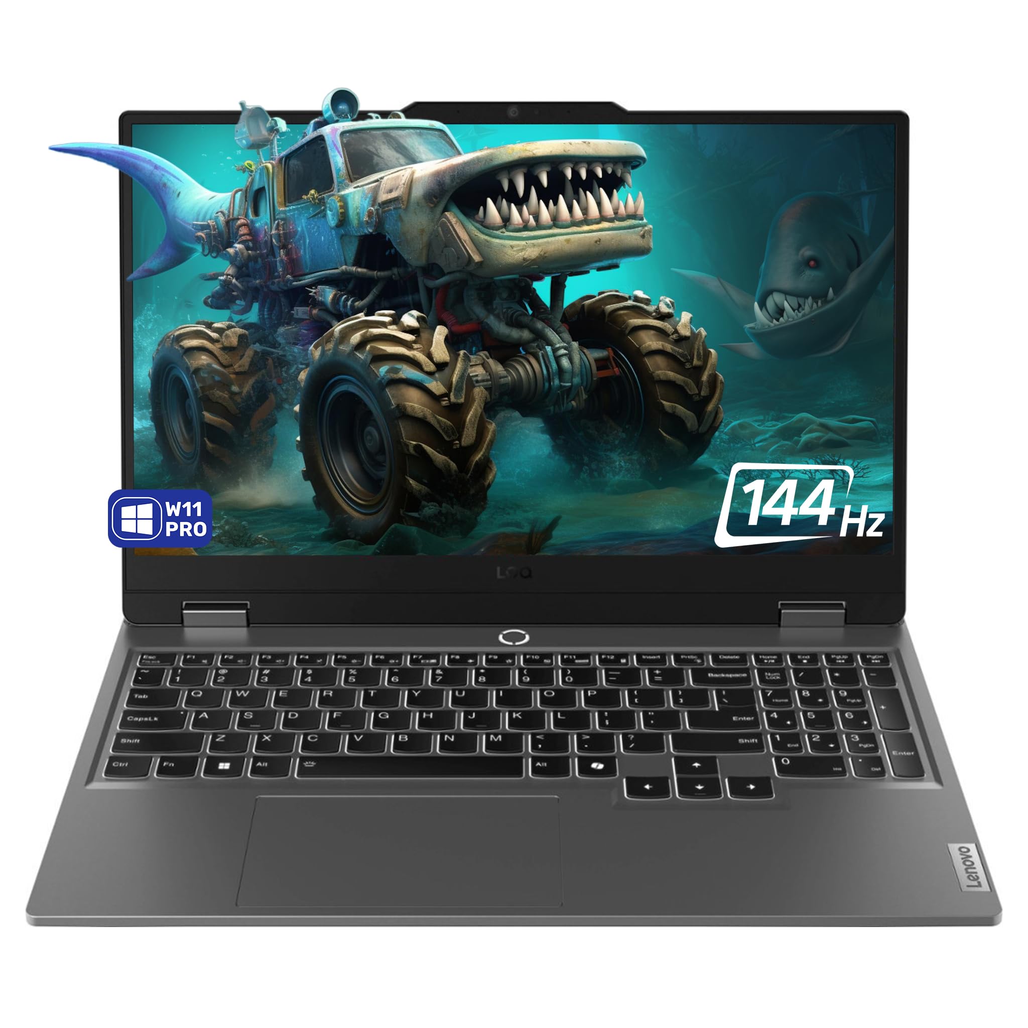 Lenovo LOQ Gaming Laptop, AMD Ryzen 7 7435HS, 64 GB Ram DDR5, 4 TB PCle SSD, 15.6" FHD (1920x1080), Nvidia GeForce RTX 4060, W11 Pro