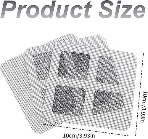 Miniatura 2 de Adhesivos desechables para drenaje de pelo, adhesivo mejorado para drenaje de piso de 4 pulgadas, adhesivo de malla de drenaje de suelo, calcomanías