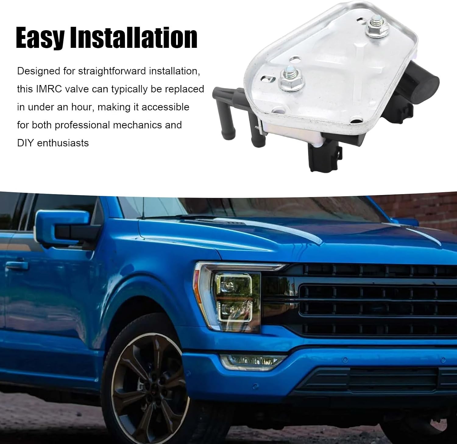 EATAKWARD Intake Manifold Runner Control (IMRC) Valve Solenoid for 2011-2017 Ford F-150 Mustang 5.0L, Replaces FR3Z-9J559-C, FR3E-9J559-FA