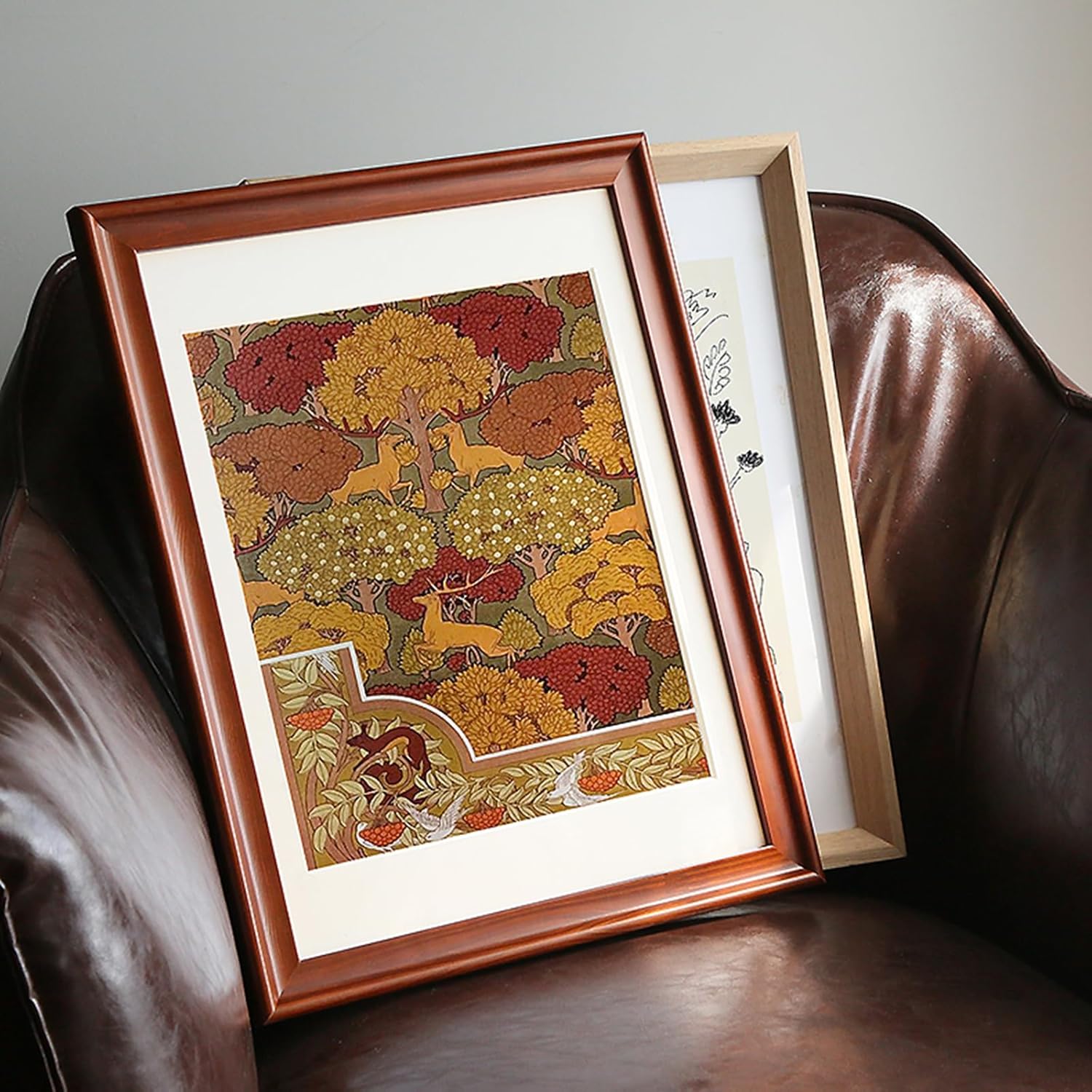 直木賞作家 藤本義一￼ 「愛は与えるべきもの」 額42×39￼色紙29×24cm