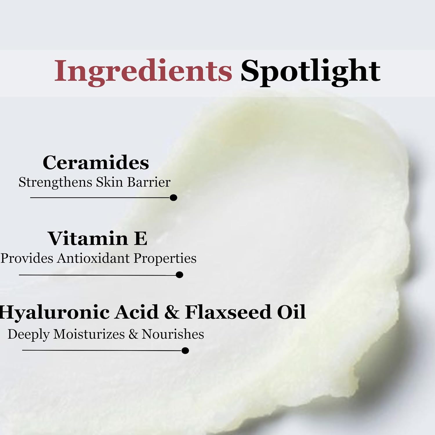 mivida Makeup Melting Cleansing Balm, Waterproof Makeup Remover with Ceramides, Vit E & Hyaluronic-Acid, Hydrating and Gentle Cleanser for Norished Skin, value Size 3.5 fl oz - Image 3