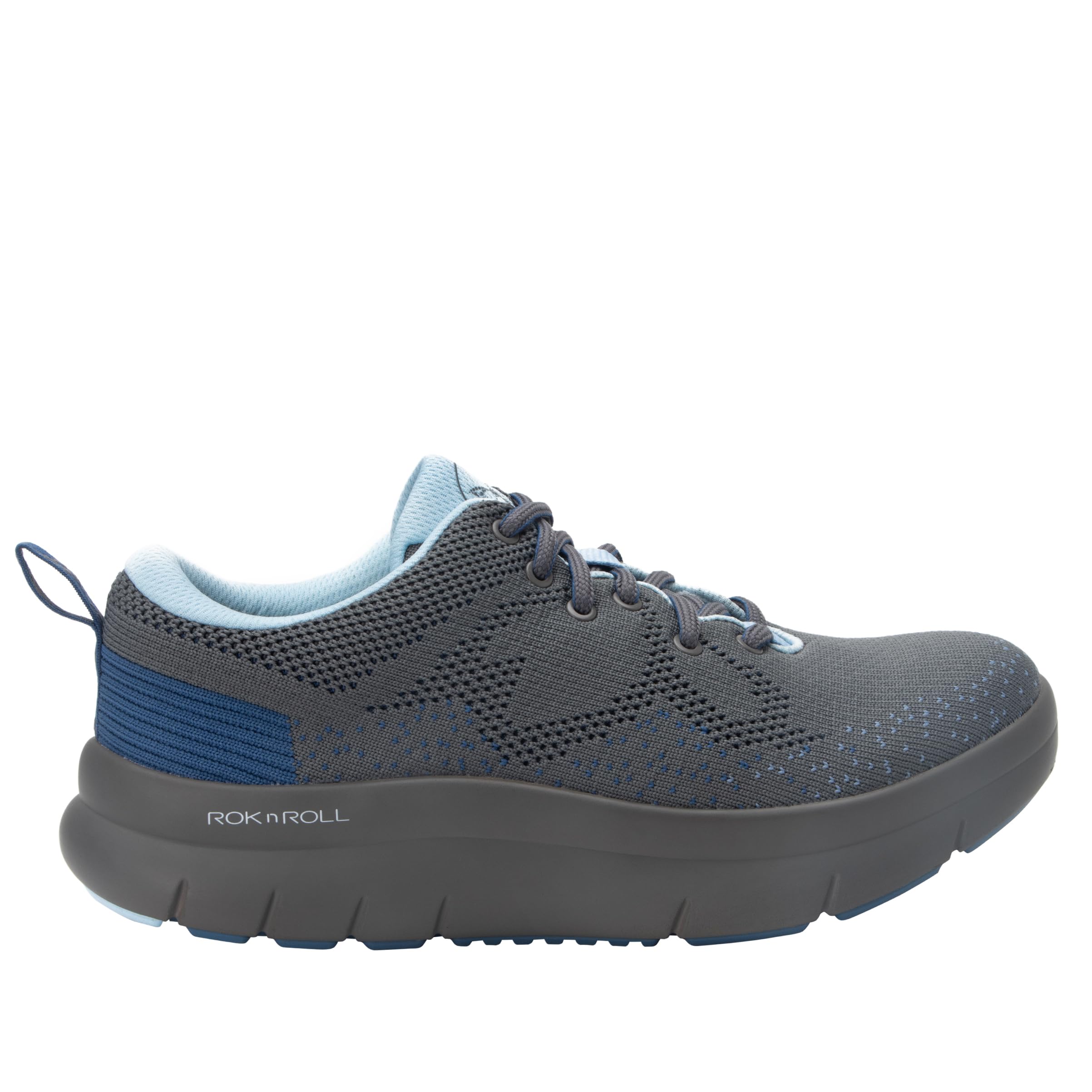Alegria Rok N Roll Women Roll On Blue Whisper Athletic Walking Shoe 9 M US