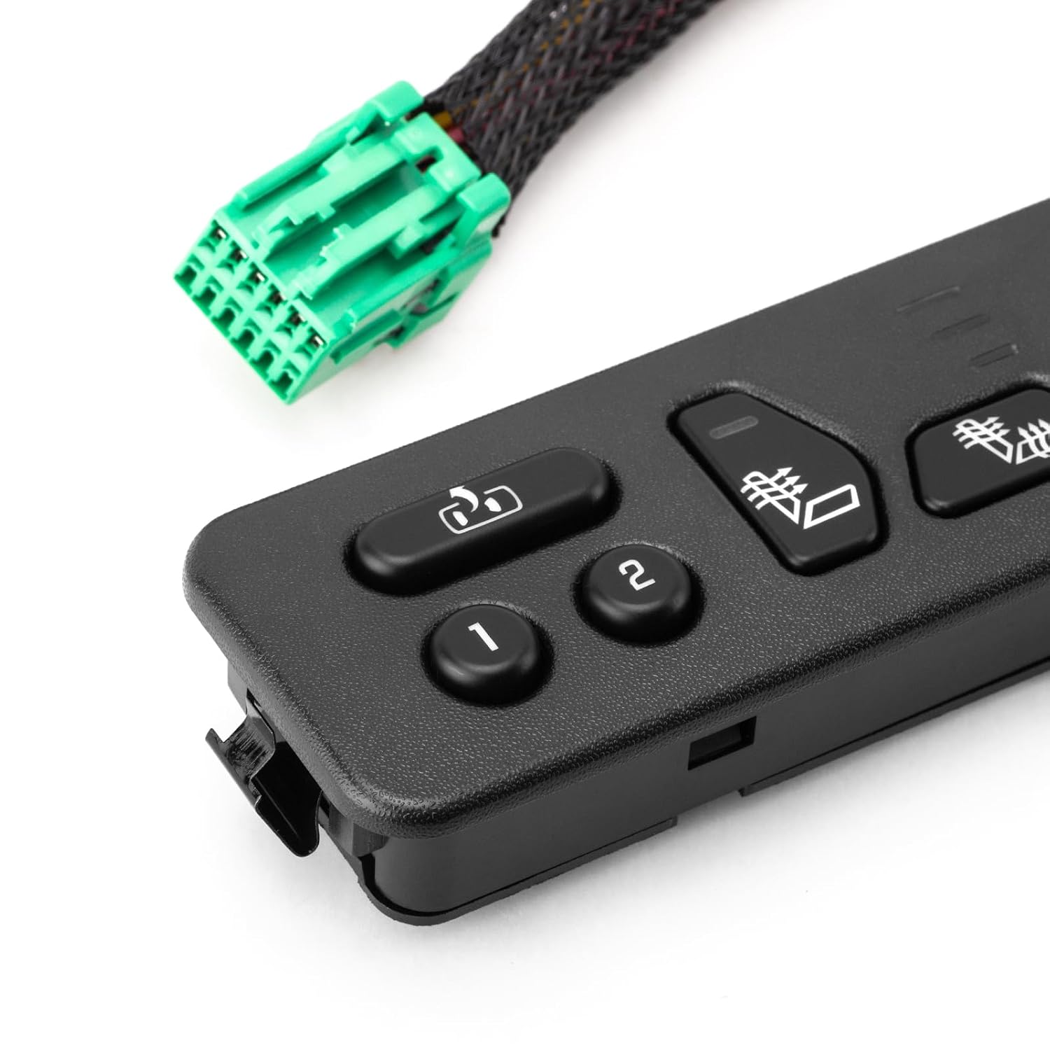 Seat Heater Switch Driver Side for 2003 2004 2005 2006 Chevy Avalanche Suburban 1500 2500 Tahoe GMC Yukon & Yukon XL 1500 2500 Cadilla Escalade ESV EXT, Front Left Car Seat Heater 15116862 15179136