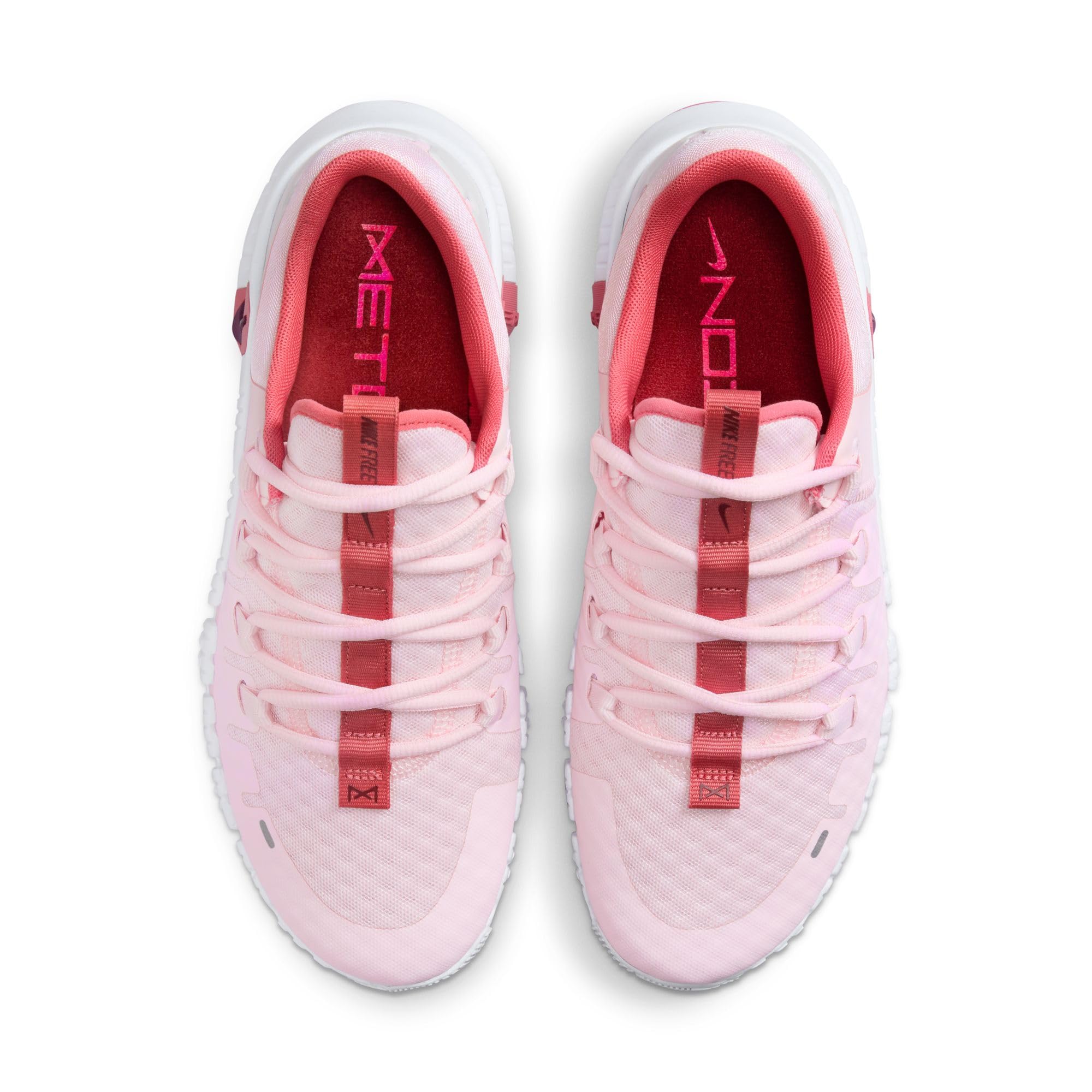 Nike Shoes Nike Free Metcon 5 Zapatillas De Training - Mujer, Pink Foam/Dark Team Red-Adobe, DV3950-603, 37.5 EU (6.5 US)