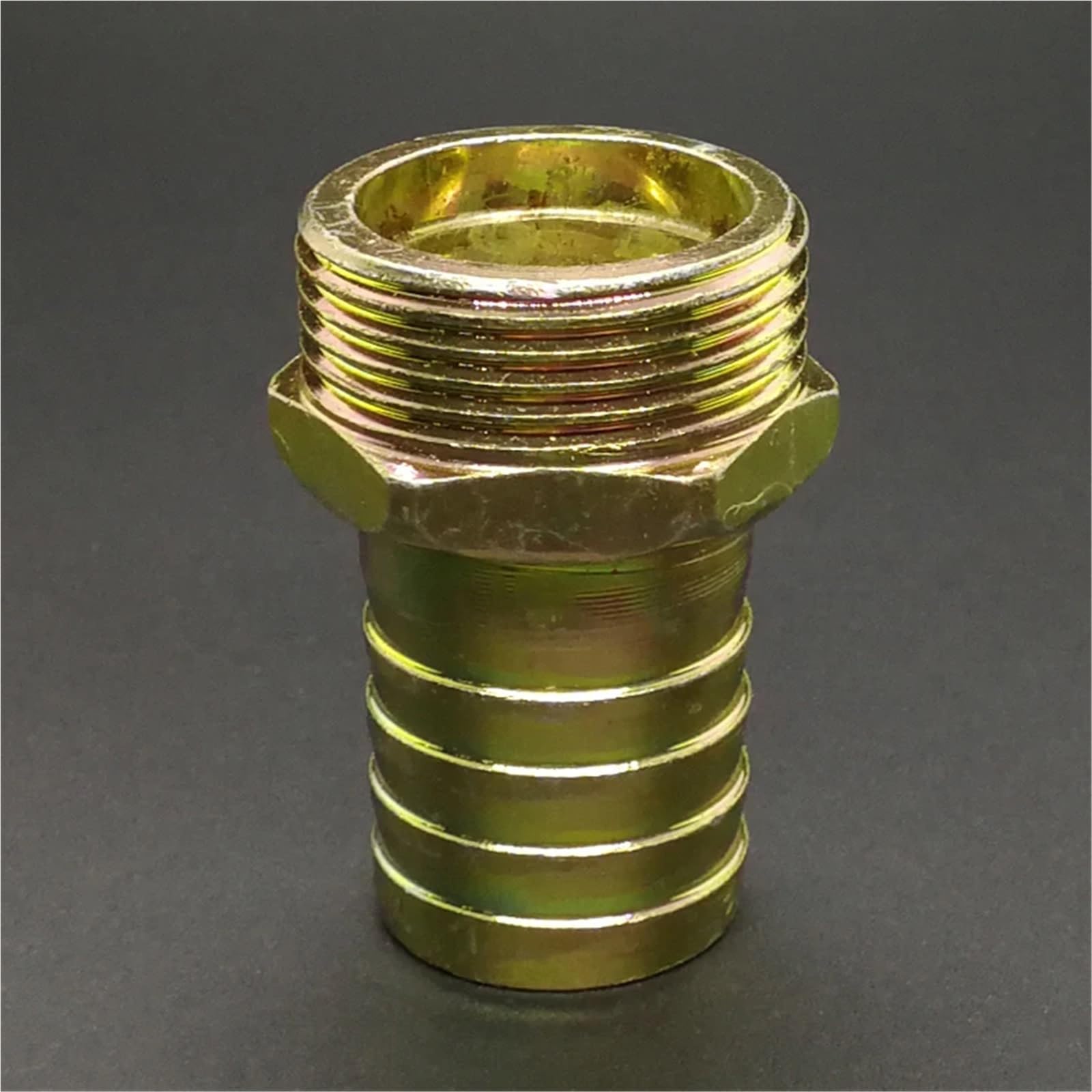 20 stücke Eisen Rohr Fitting 6 8 10mm - 32mm Farbe Beschichtung Schlauch Barb Schwanz 1/8 "1/4 3/8 1/2 3/4 1 BSPT Stecker Joint Koppler Adapter(13mm barb,1/2")