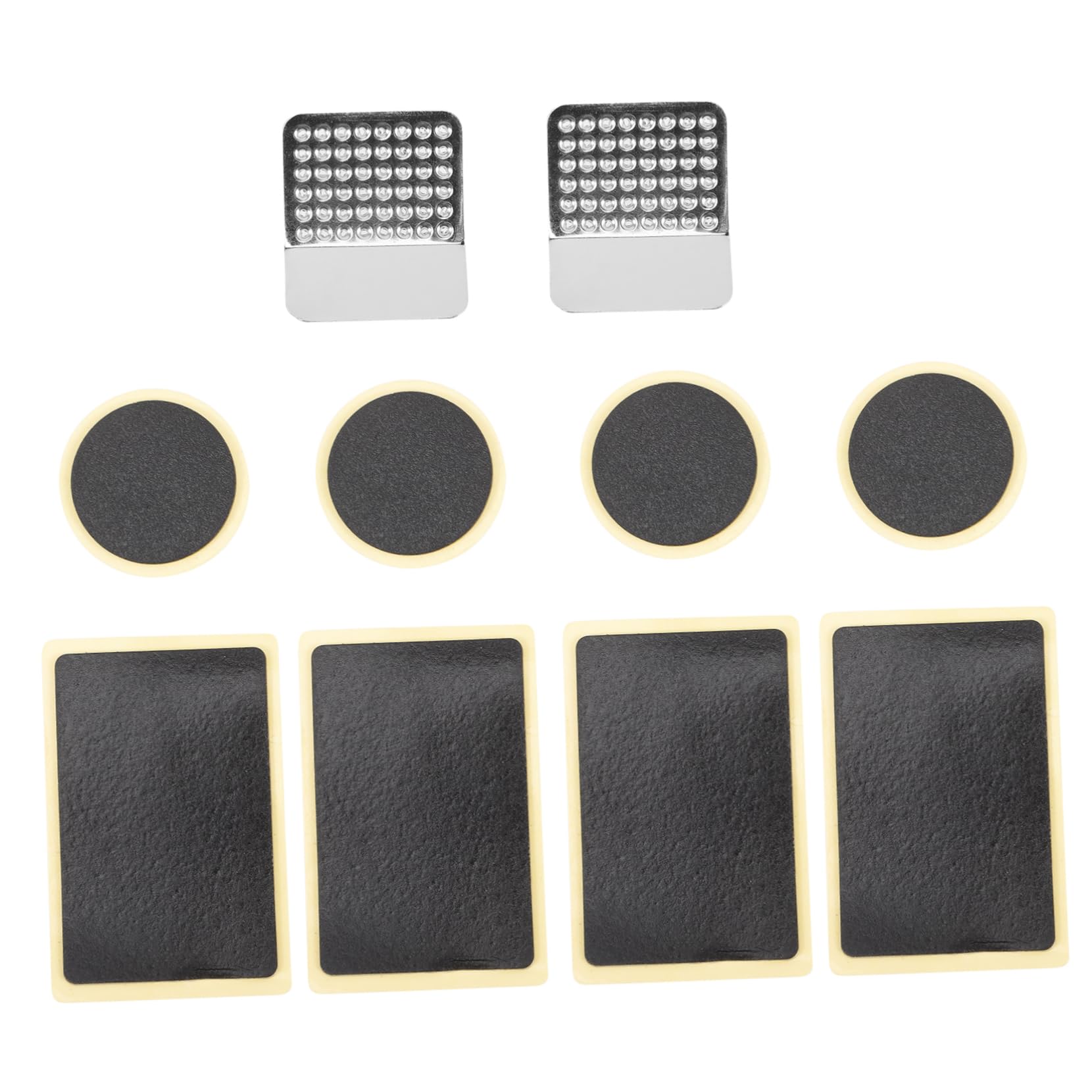 Milisten Bike Repair Kit Tire Patch and Metal Rasp Road Bike Tire Repair Tool for Bicycles