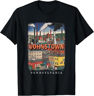 Johnstown Pennsylvania PA Steel City Charm SD430 T-Shirt
