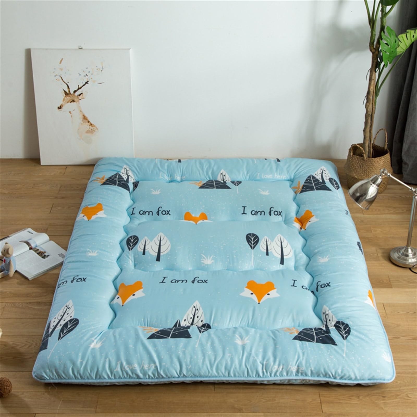 materasso futon materasso extra spesso pieghevole tappetino traspirante letto per gli ospiti divano campeggio materasso imbottito materasso giapponese (colore: