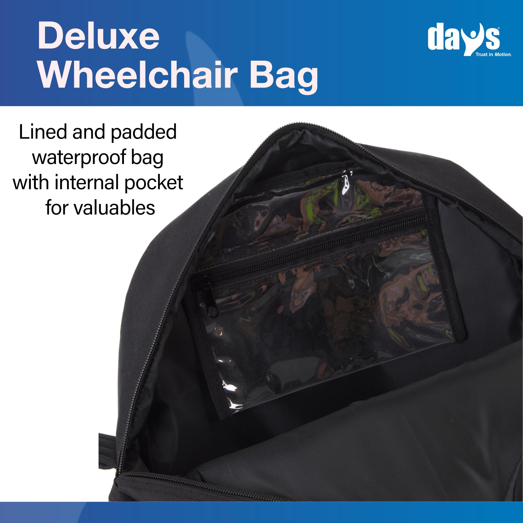 Homecraft Deluxe - Mochila para silla de ruedas