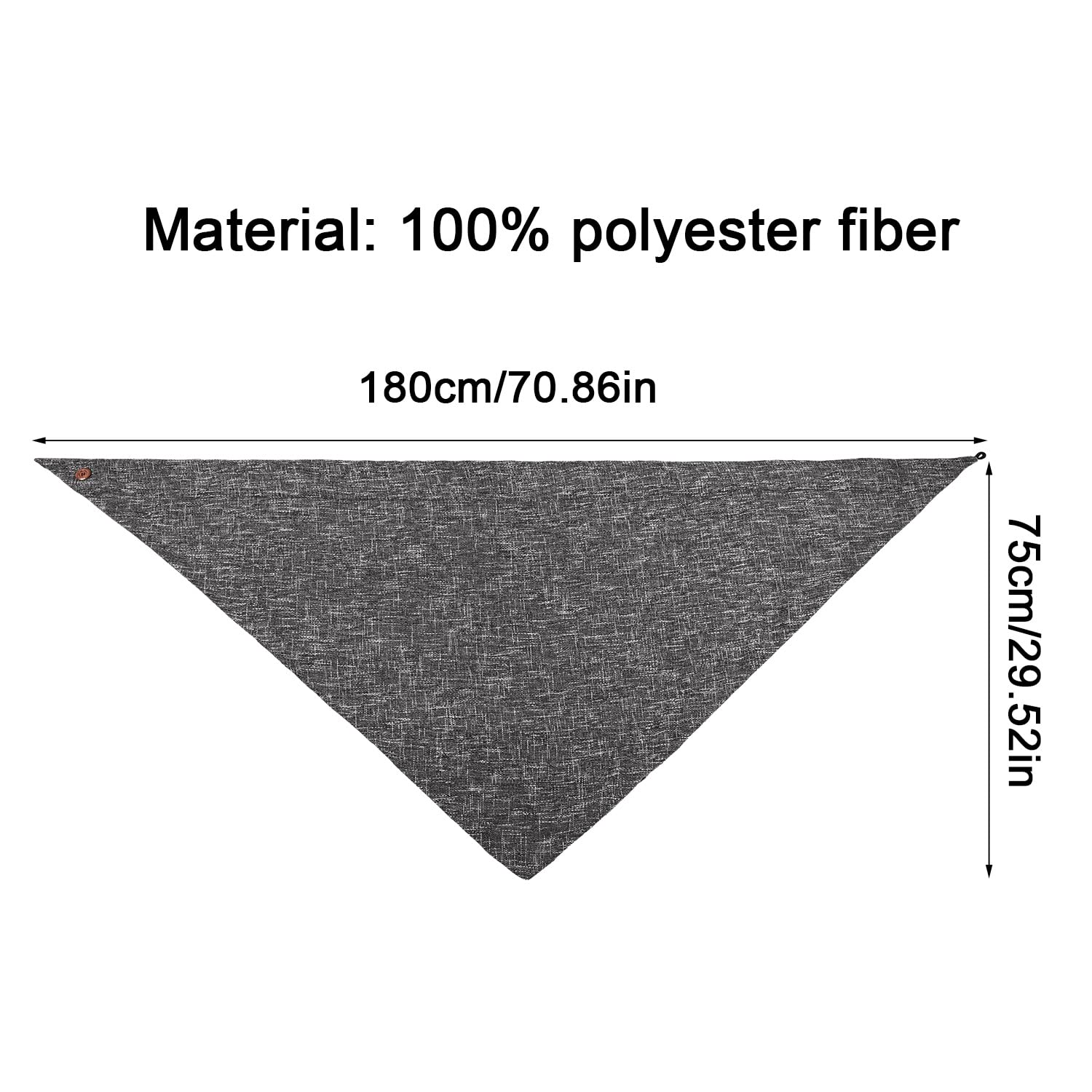 heekpek Sciarpa Donna Invernale Sciarpa Scialle Donna Triangolo con Bottoni Multifunzione Pile Spessa e Grande Invernali