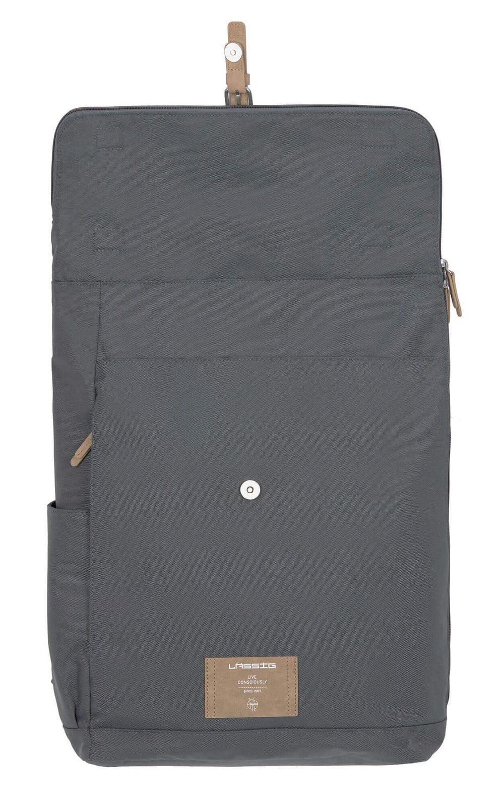 Lässig Green Label Rolltop Backpack Anthracite