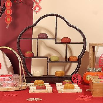 Amazon | デザートディスプレイスタンド、ケーキすたんど 木製