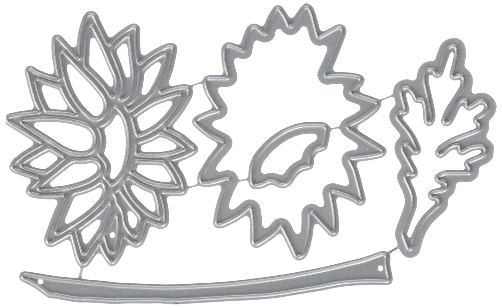 Elizabeth Craft Designs Transparent Metal Die-Daisy