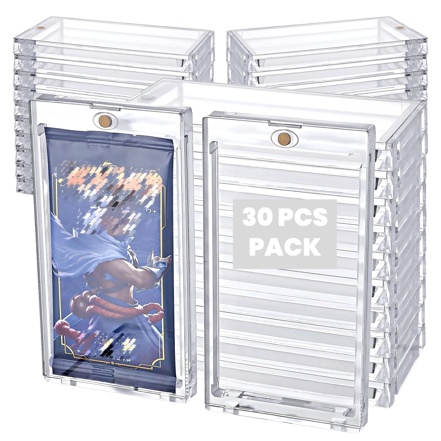 booster box holder Amazon.com: The Hobby Lair 3 Slot Booster Pack Dispenser Compatible With Pokemon And Other Trading Cards | Easily Fit Entire Booster Box
