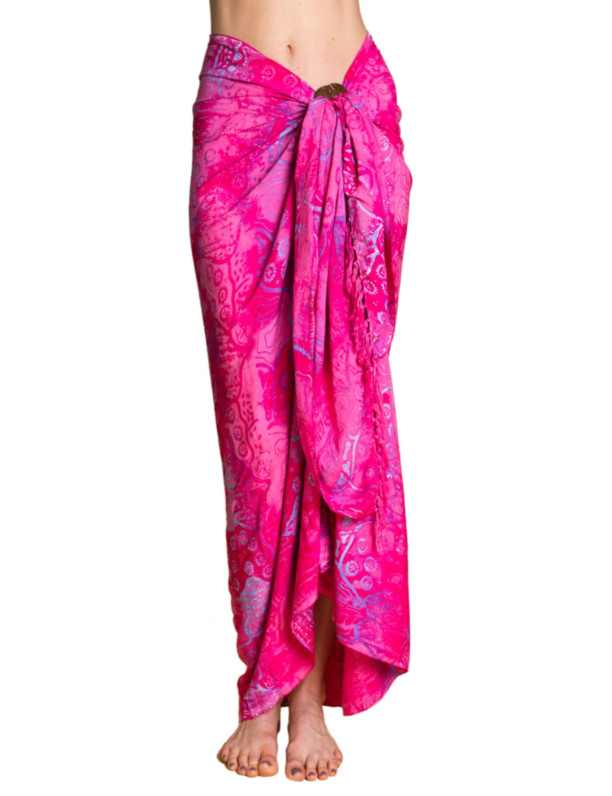 PANASIAM Sarong B018 Flamingopink, L