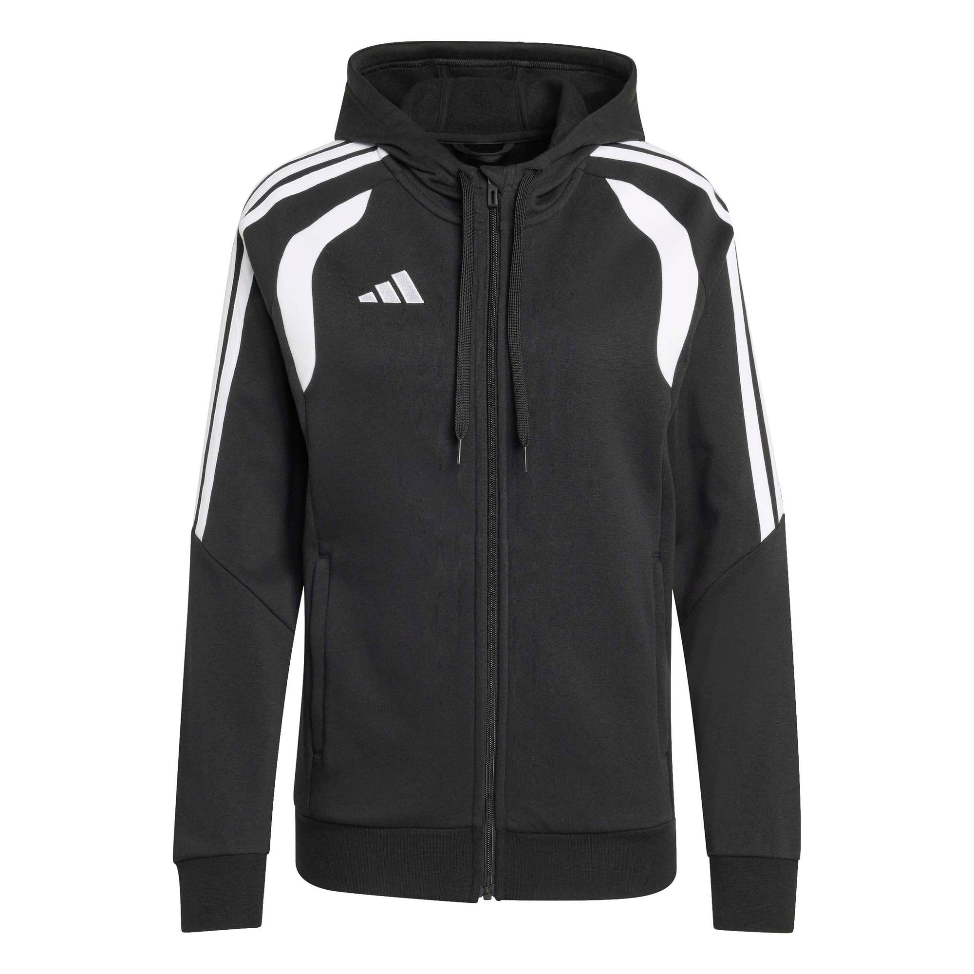 adidas Women's Tiro 26 League Sweat Full Zip Sweatshirt, black/white, XL