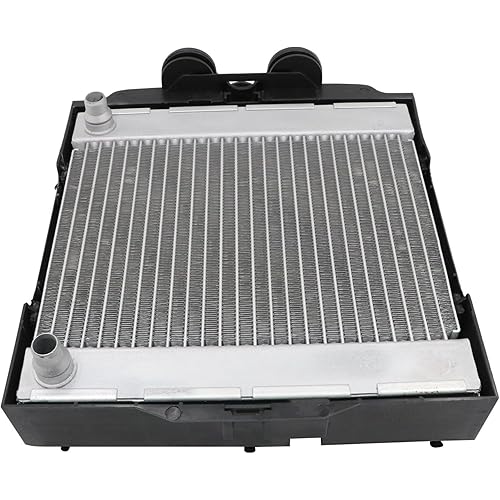 GXARTS Right Engine Coolant Radiator Assembly Auxiliary Coolant Radiator 17117802662 Compatible with Bmw 5 Series 535i 2010-2017 528i 2012-2016 640i 2012-2019 740i 2014-2015