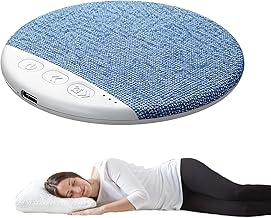 Sleep Speaker Under Pillow,with Noise and Timer,Bluetooth Pillow Speaker for Sleeping,Bone Conduction Under Pillow Speaker with Soothing Sounds & Sleep Timer for Side Sleepers & Deep Sleep (Blu)