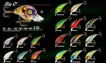 Cotton Cordell Big O Square-Lip Crankbait Fishing Lure