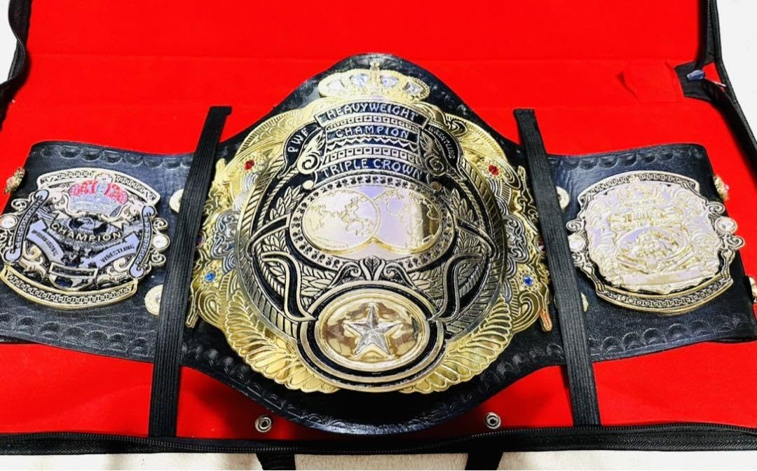チャンピオンベルト 三冠ベルト インターナショナル 全日本プロレス 3冠ベルトレプリカ インターナショナル・ヘビー