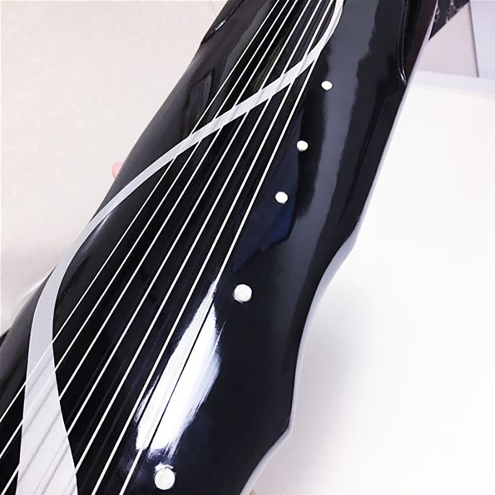 123cm Guqin W Stylu Fuxi 7 Strun Ręcznie Robione Drewno Paulownia Guzheng Początkujący Instrument Guqin Chiński Tradycyjny Instrument Muzyczny (Color : GY_Set b)