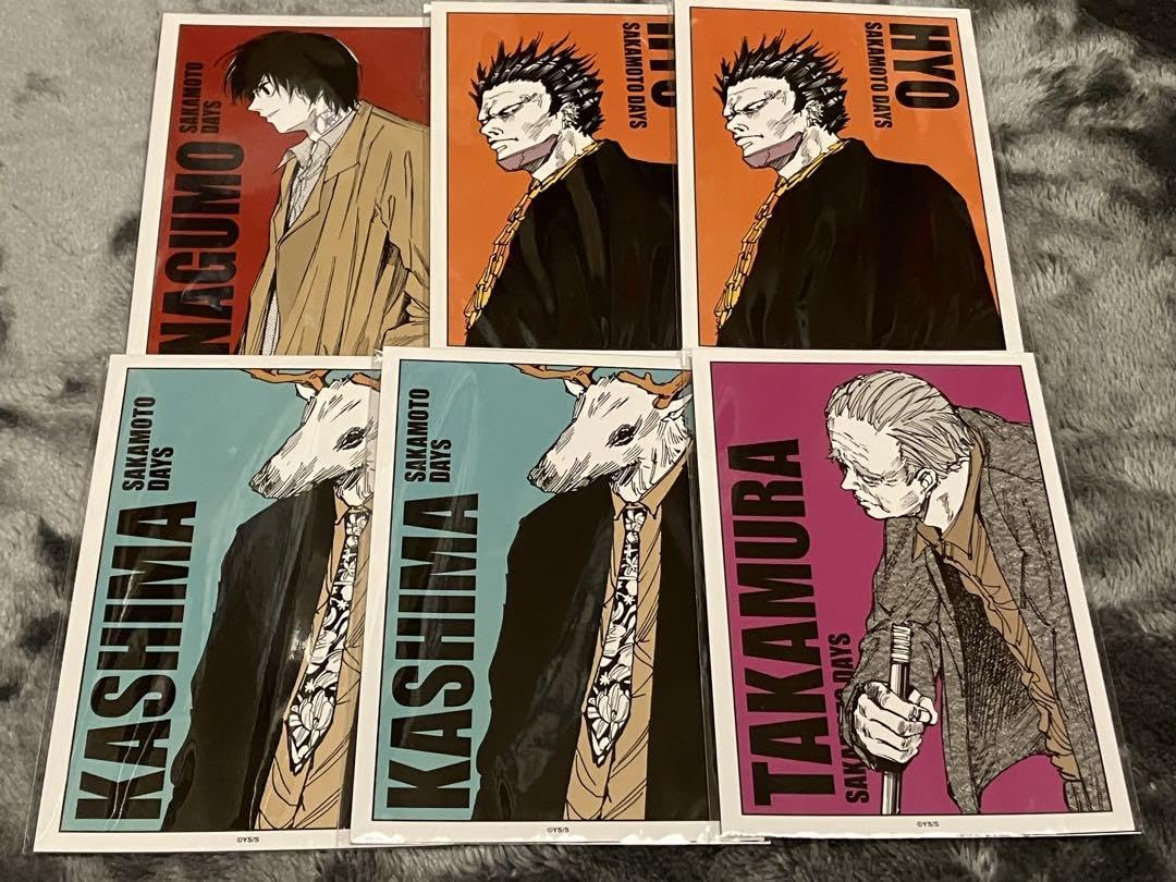 Amazon.co.jp: サカモトデイズ SAKAMOTODAYS ブロマイド 南雲 豹 等 6