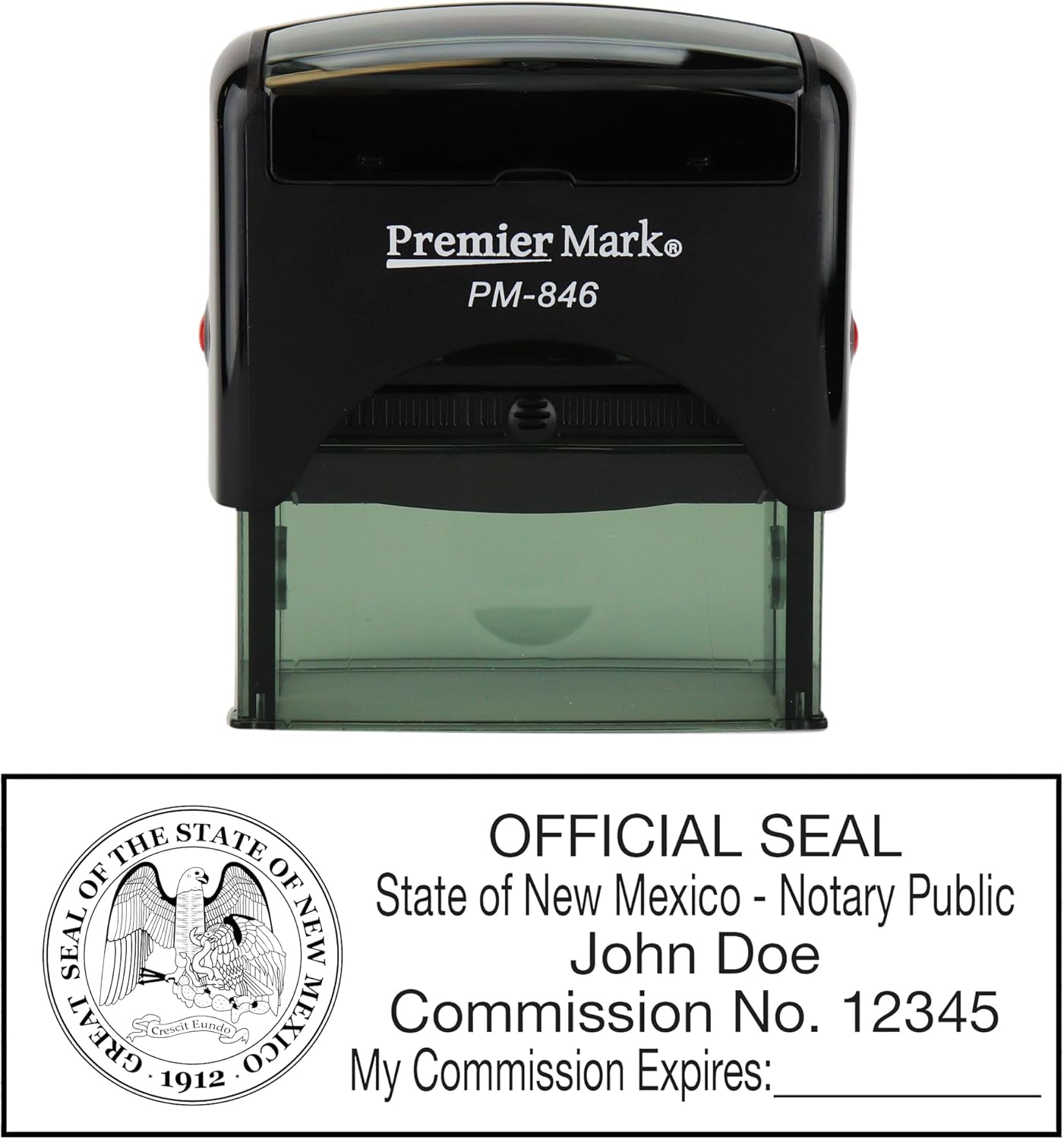 Premier Mark Notary SelfInking Stamp for All 50 States Meets State