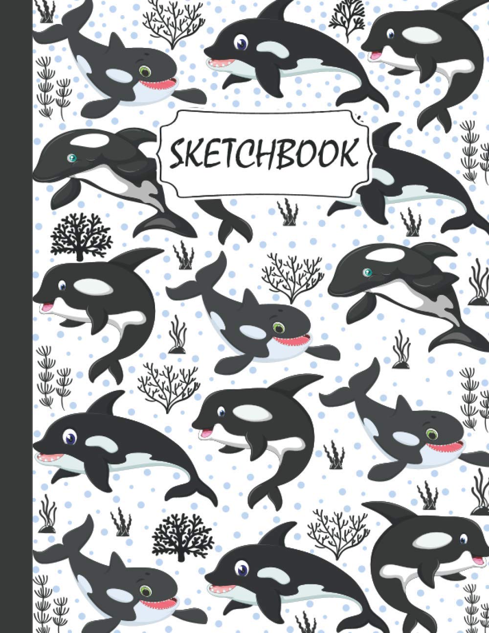 Orca Sketchbook: Orca Pattern Sketching, Sketch Drawing, Sketchbook For Men, Women, Girls, Boys And Kids